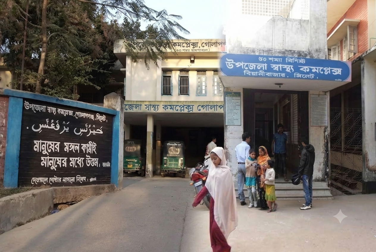 গোলাপগঞ্জ ও বিয়ানীবাজার উপজেলা স্বাস্থ্য কমপ্লেক্স ১০১ শয্যায় উন্নীতের অনুমোদন, স্বাস্থ্যসেবায় নতুন দিগন্ত